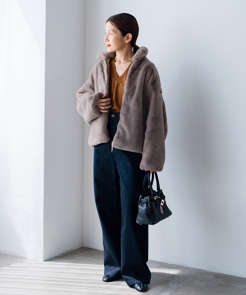 IENA（イエナ）の「TATRAS/タトラス BARBRA バルブラ ファーブルゾン（ブルゾン・レディース・ウッド・FREE）」の2枚目の写真