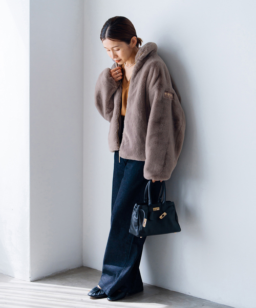 IENA（イエナ）の「TATRAS/タトラス BARBRA バルブラ ファーブルゾン（ブルゾン・レディース・ウッド・FREE）」の5枚目の写真