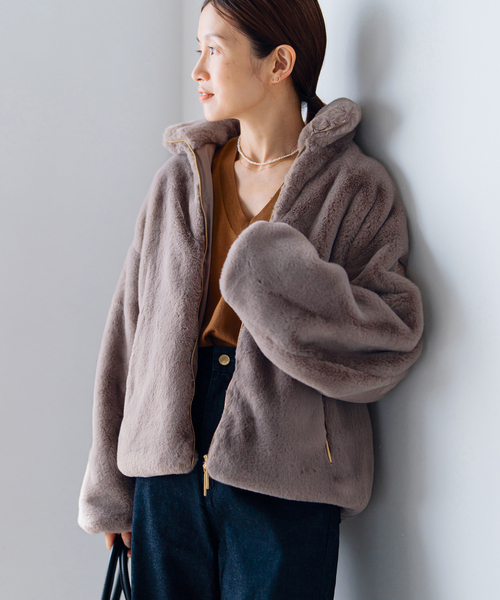 IENA（イエナ）の「TATRAS/タトラス BARBRA バルブラ ファーブルゾン（ブルゾン・レディース・ウッド・FREE）」の6枚目の写真