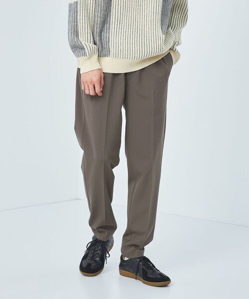 green label relaxing(グリーンレーベルリラクシング)の「TRカルゼ 裏起毛 オルマイ パンツ -ウォッシャブル・ストレッチ-(その他パンツ・メンズ・ブラック/ベージュ/ネイビー/ダークグレー/モカ・S/M/L/XL)」の3枚目の写真