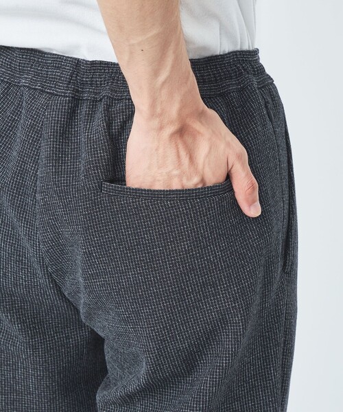 green label relaxing(グリーンレーベルリラクシング)の「TRカルゼ 裏起毛 オルマイ パンツ -ウォッシャブル・ストレッチ-(その他パンツ・メンズ・ブラック/ベージュ/ネイビー/ダークグレー/モカ・S/M/L/XL)」の8枚目の写真