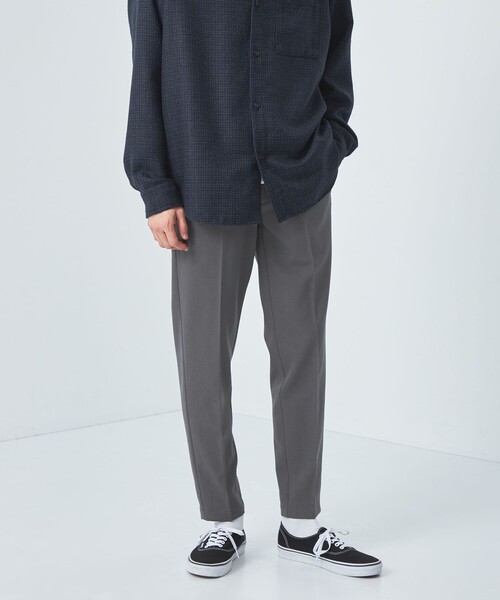 green label relaxing(グリーンレーベルリラクシング)の「TRカルゼ 裏起毛 オルマイ パンツ -ウォッシャブル・ストレッチ-(その他パンツ・メンズ・ブラック/ベージュ/ネイビー/ダークグレー/モカ・S/M/L/XL)」の17枚目の写真