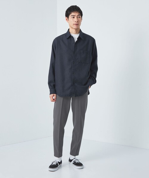 green label relaxing(グリーンレーベルリラクシング)の「TRカルゼ 裏起毛 オルマイ パンツ -ウォッシャブル・ストレッチ-(その他パンツ・メンズ・ブラック/ベージュ/ネイビー/ダークグレー/モカ・S/M/L/XL)」の18枚目の写真