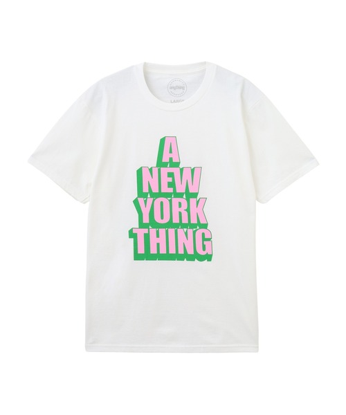 aNYthing（エニシング）の「ANYTHING STACKED T-SHIRT ANY-60（Tシャツ/カットソー・メンズ・ホワイト/グリーン/ブラック・M/L）」の6枚目の写真