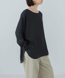 ヴィンテージサテンTブラウス