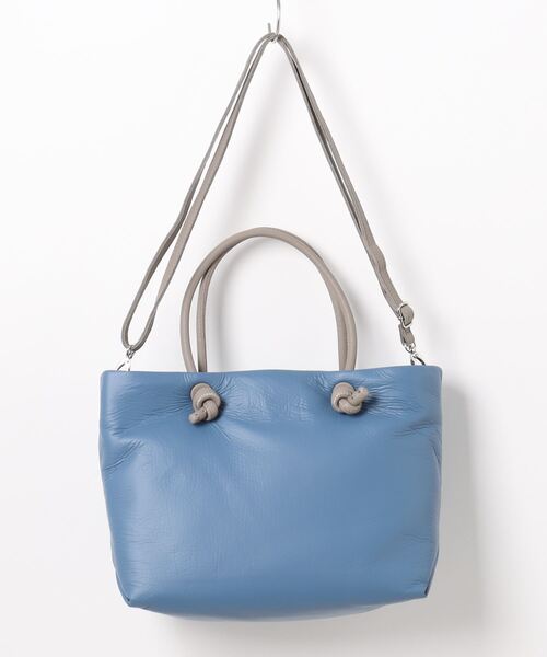 Jines(ジネス)の「ソフトボディ 2WAYショルダーBAG【BEAURE】(トートバッグ・レディース・アッシュブラウン/ブルー・フリー)」の16枚目の写真