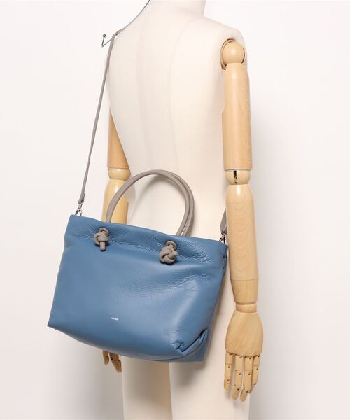 Jines(ジネス)の「ソフトボディ 2WAYショルダーBAG【BEAURE】(トートバッグ・レディース・アッシュブラウン/ブルー・フリー)」の20枚目の写真