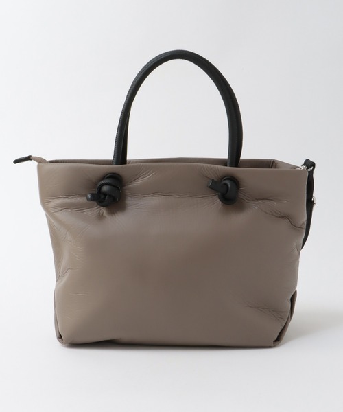 Jines(ジネス)の「ソフトボディ 2WAYショルダーBAG【BEAURE】(トートバッグ・レディース・アッシュブラウン/ブルー・フリー)」の8枚目の写真