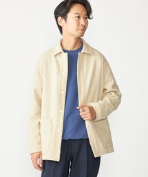 SHIPS: ブラッシュド シャツ アウター