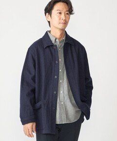 A.P.C. VESTE OAHU ジャケット　ネイビー 98578778_16_d_240.jpg