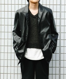 SENSE OF PLACE by URBAN RESEARCH | フェイクレザーミドルジャケット(その他アウター)