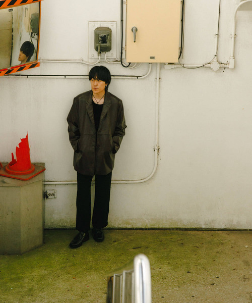 SENSE OF PLACE by URBAN RESEARCH(センスオブプレイスバイアーバンリサーチ)の「フェイクレザーミドルジャケット(その他アウター・メンズ・ブラック/ブラウン・MEDIUM/LARGE)」の10枚目の写真