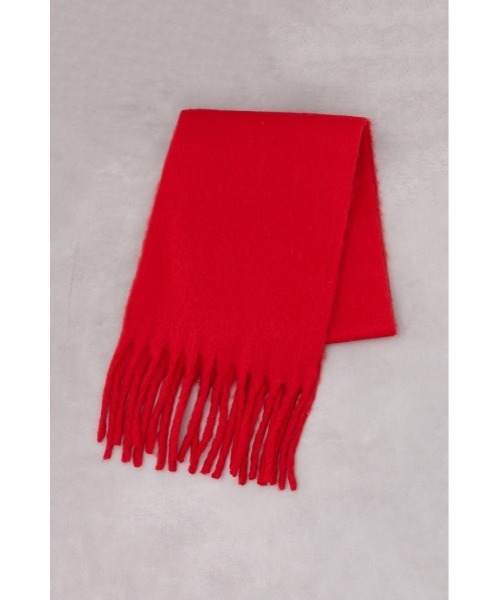 AZUL by moussy（アズールバイマウジー）の「フラッフィーストール（ストール/ショール・レディース・マルチ/アイボリー/ブルー系その他/レッド・FREE）」の19枚目の写真