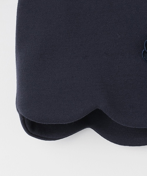 花モチーフ裾スカラップ ジャケット（スーツジャケット）｜mezzo piano