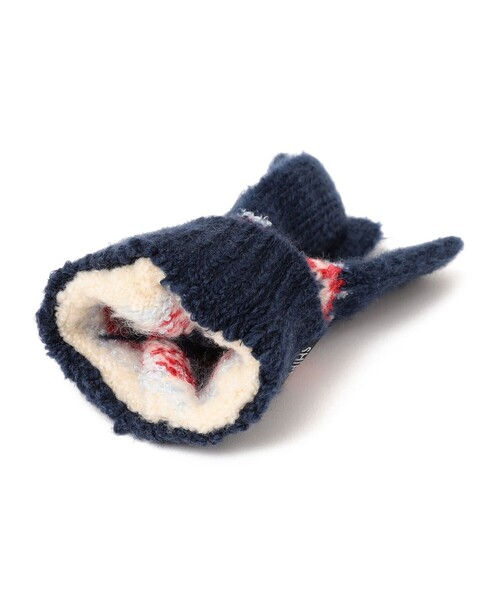 SHIPS（シップス）の「SHIPS KIDS:ジャカード グローブ（手袋・キッズ・ブラウン/ネイビー・SMALL/MEDIUM）」の8枚目の写真