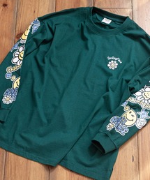 SMILEY FACE（スマイリーフェイス）の「【SMILEY FACE/スマイリーフェイス】袖プリントオーバーサイズロンT（Tシャツ/カットソー・メンズ）」