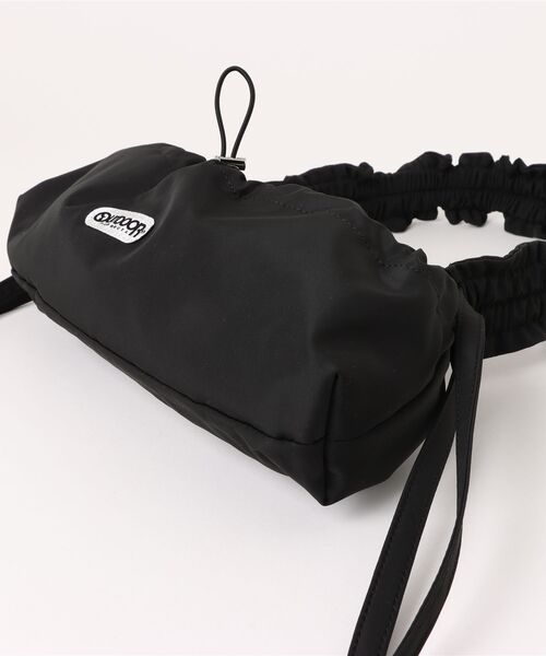 OUTDOOR PRODUCTS（アウトドアプロダクツ）の「OUTDOOR PRODUCTS/アウトドアプロダクツ　絞りハンドバッグ（ハンドバッグ・レディース・ブラック/カーキ/パープル・ONE SIZE）」の5枚目の写真