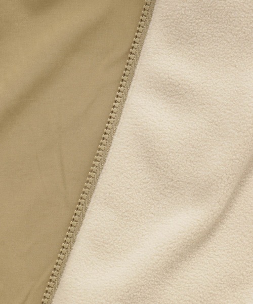 studio CLIP(スタディオクリップ)の「【一部店舗先行発売/撥水加工】フリースリバーシブルコート(ブルゾン・レディース・ブラック/ベージュ/アイボリー・FREE)」の20枚目の写真