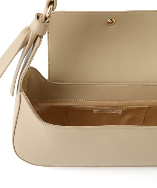 ROPE' PICNIC(ロペピクニック)の「リボンディテールワンハンドルバッグ(ハンドバッグ・レディース・ブラック/ベージュ・FREE)」の13枚目の写真