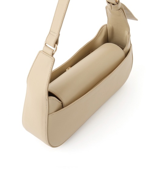 ROPE' PICNIC(ロペピクニック)の「リボンディテールワンハンドルバッグ(ハンドバッグ・レディース・ブラック/ベージュ・FREE)」の3枚目の写真