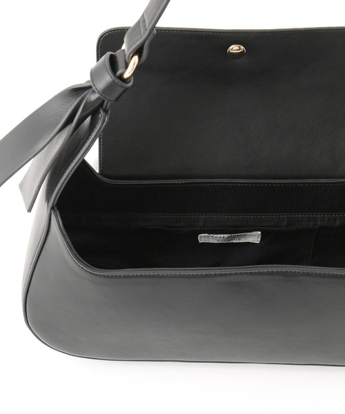 ROPE' PICNIC(ロペピクニック)の「リボンディテールワンハンドルバッグ(ハンドバッグ・レディース・ブラック/ベージュ・FREE)」の7枚目の写真