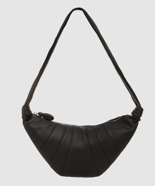 LEMAIRE（ルメール）の「MEDIUM CROISSANT BAG（ショルダーバッグ・メンズ・ブラック/ブラウン系その他/カーキ・ONE SIZE）」の2枚目の写真
