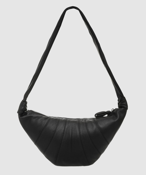 LEMAIRE（ルメール）の「MEDIUM CROISSANT BAG（ショルダーバッグ・メンズ・ブラック/ブラウン系その他/カーキ・ONE SIZE）」の4枚目の写真