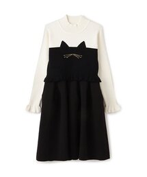 【美品】Kate spade トドラー ストライプエンブロイダリーワンピース kate spade new york kids（ケイトスペードニューヨーク）の