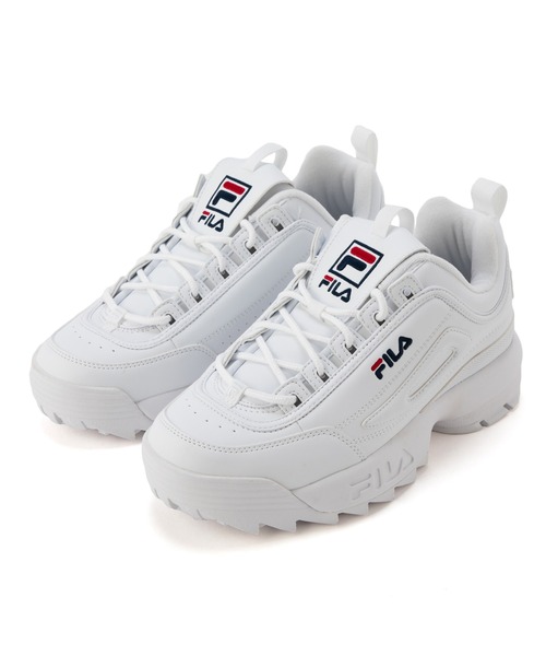 FILA(フィラ)の「DISRUPTOR 2(スニーカー・レディース・ホワイト/ブラック・23.0cm/23.5cm/22.5cm/27.5cm/28.0cm/27.0cm/26.0cm/26.5cm/24.0cm/24.5cm/25.0cm/25.5cm)」の15枚目の写真