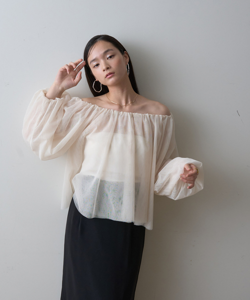 正規店仕入れの EMMA ROUGE VIF（エマルージュヴィフ）の「【一部店舗限定】3way トップス