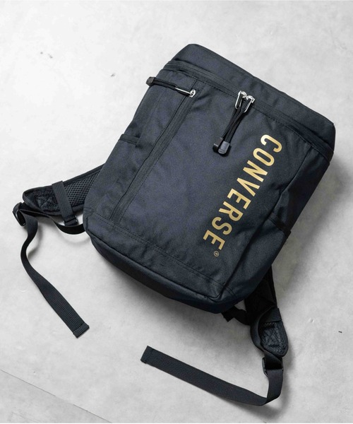 CONVERSE(コンバース)の「/CONVERSE/KIDS BOX DAYPACK(バックパック/リュック・キッズ・サックスブルー/ラベンダー/ネイビー/ミント/ブルー/ブラック/ライトピンク/レッド/ブラック系その他/パープル・FREE)」の3枚目の写真