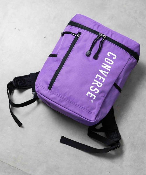 CONVERSE(コンバース)の「/CONVERSE/KIDS BOX DAYPACK(バックパック/リュック・キッズ・サックスブルー/ラベンダー/ネイビー/ミント/ブルー/ブラック/ライトピンク/レッド/ブラック系その他/パープル・FREE)」の8枚目の写真