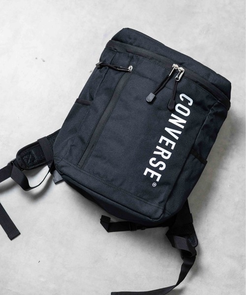 CONVERSE(コンバース)の「/CONVERSE/KIDS BOX DAYPACK(バックパック/リュック・キッズ・サックスブルー/ラベンダー/ネイビー/ミント/ブルー/ブラック/ライトピンク/レッド/ブラック系その他/パープル・FREE)」の2枚目の写真