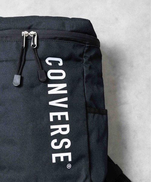 CONVERSE(コンバース)の「/CONVERSE/KIDS BOX DAYPACK(バックパック/リュック・キッズ・サックスブルー/ラベンダー/ネイビー/ミント/ブルー/ブラック/ライトピンク/レッド/ブラック系その他/パープル・FREE)」の14枚目の写真