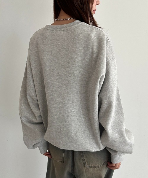 apres jour mignon(アプレジュールミニョン)の「ロゴアソートスウェット【ZOZOTOWN限定アイテム】(スウェット・レディース・ナチュラル/杢グレー/アイボリー/ネイビー・フリー/X-LARGE)」の12枚目の写真