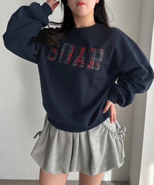 apres jour mignon(アプレジュールミニョン)の「ロゴアソートスウェット【ZOZOTOWN限定アイテム】(スウェット・レディース・ナチュラル/杢グレー/アイボリー/ネイビー・フリー/X-LARGE)」の21枚目の写真