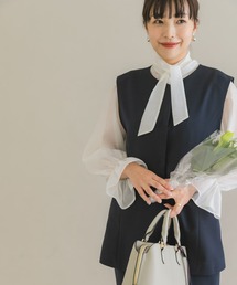 F by ROSSO | F by ROSSO　ボウタイシアーブラウス(シャツ/ブラウス)