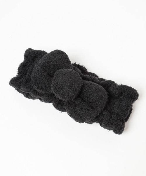 Me%（ミィパーセント）の「【HELLO KITTY】ルームヘアバンド 250464（ヘアバンド・レディース・ブラック/レッド・FREE）」の12枚目の写真