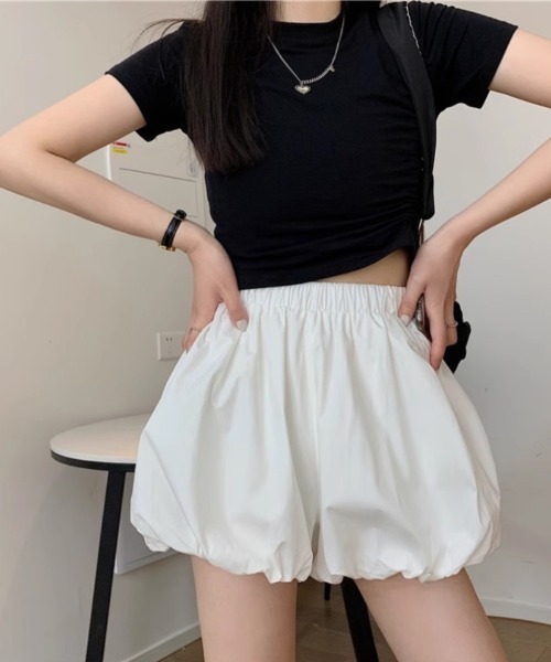 Ritzy(リッツィー)の「バルーン ミニスカート風 キュロット(スカート・レディース・ホワイト/ブラック・M/L)」の18枚目の写真