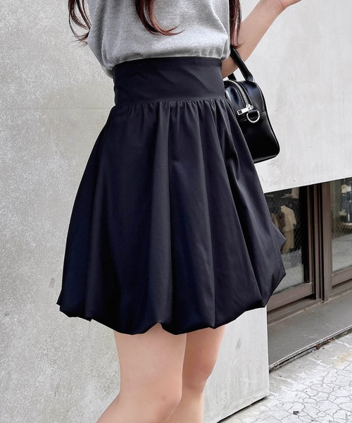 INGNI（イング）の「バルーンミニスカパン／A（スカート・レディース・オフホワイト/ベージュ/ブラック・FREE）」の22枚目の写真