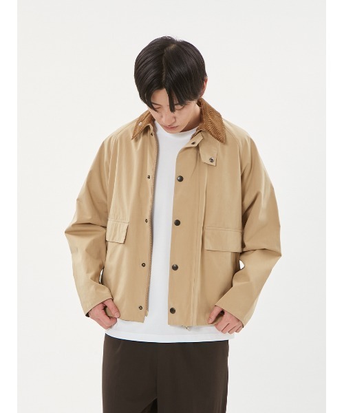 Barbour バブアー BORROWDALE ボロウデイル ピーチスキン Barbour ブルゾン アウター 「BEDALE / ビデイル」ピーチスキン