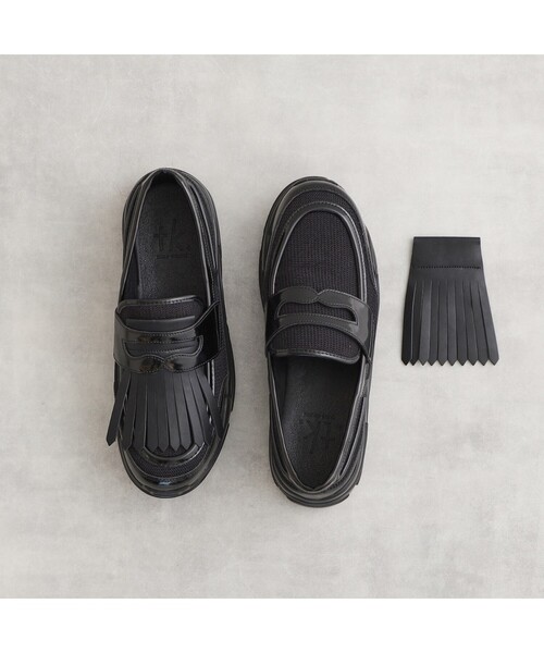 tk.TAKEO KIKUCHI（ティーケータケオキクチ）の「◆【2WAY】スニーカーソールローファー（その他シューズ・メンズ・ブラック/シルバー系/ブラック系・55/65/75）」の16枚目の写真