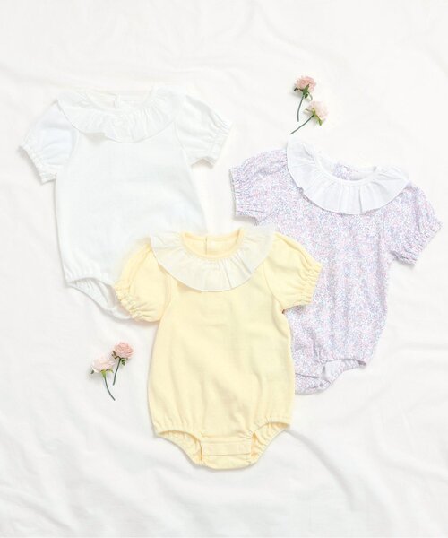 ら*ず様 【最終値下げ9/30まで】morphoseファー襟付きフリルリ SALE】【Mimi Special Collaboration】前立てフリル開襟ブラウス