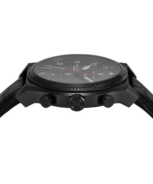MICHAEL KORS（マイケルコース）の「マイケル・コース 腕時計 メンズ アナログ レザー MK9201（アナログ腕時計・メンズ・ブラック・FREE）」の4枚目の写真