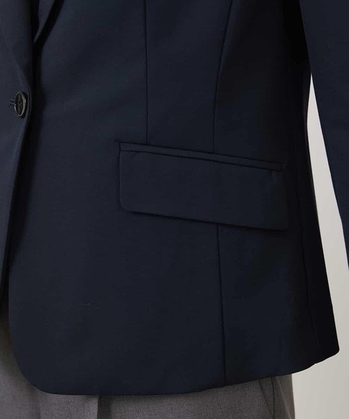 MICHEL KLEIN(ミッシェル・クラン)の「ストレッチテーラードジャケット(セットアップ対応/3サイズあり/裏地なし)(テーラードジャケット・レディース・ネイビー/グレー・40/38)」の18枚目の写真