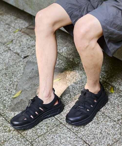 FREAK'S STORE（フリークスストア）の「限定展開 コンフォータブル トレック スニーカー サンダル（サンダル・メンズ・ブラック・28.0cm/27.0cm/26.0cm/25.0cm/24.0cm/23.0cm）」の4枚目の写真