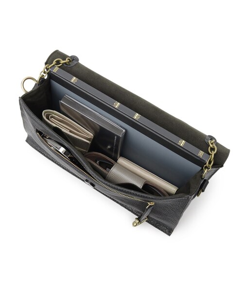 TOFF&LOADSTONE(トフアンドロードストーン)の「Buddy goat(バディ ゴート)(ショルダーバッグ・レディース・ブラック・00)」の18枚目の写真