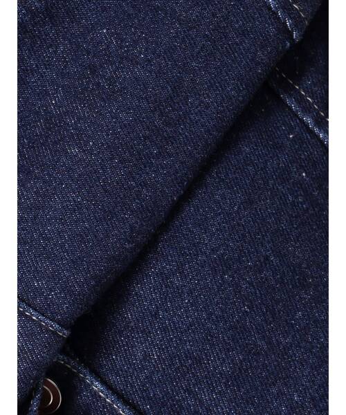 MERCURYDUO（マーキュリーデュオ）の「パフスリーブデニムジャケット（デニムジャケット・レディース・インディゴブルー/オフホワイト・MEDIUM/SMALL）」の10枚目の写真
