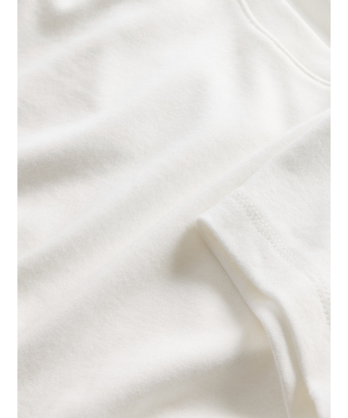 GAP(ギャップ)の「モダン クロップドTシャツ(Tシャツ/カットソー・レディース・オフホワイト/ブラック・XXS/XL/L/M/S/XS)」の7枚目の写真
