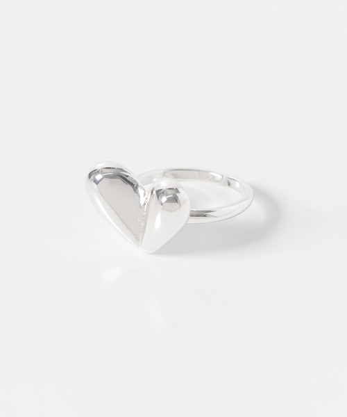 SMELLY(スメリー)の「『WEB/一部店舗限定』メタルハートリング(リング・レディース・シルバー・-)」の8枚目の写真